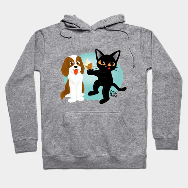 Share the ice cream Hoodie by BATKEI